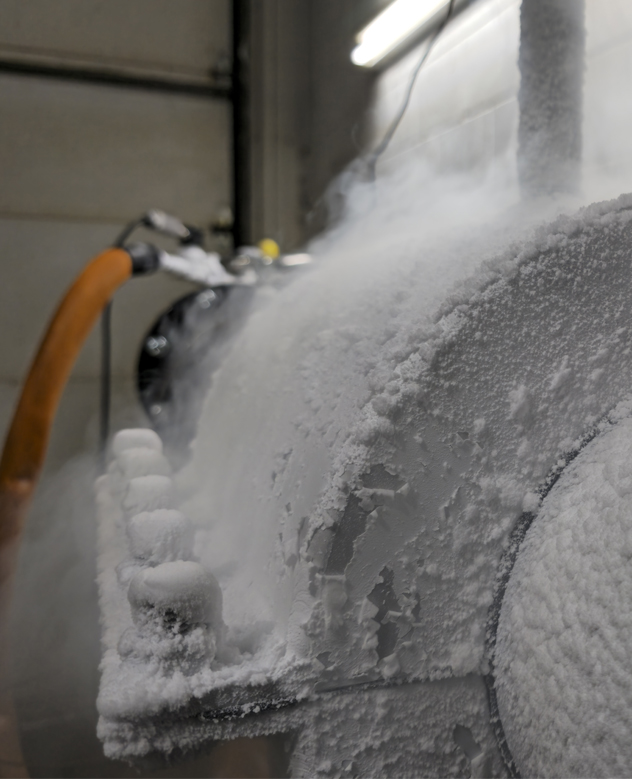 Applications du gel à l'azote liquide