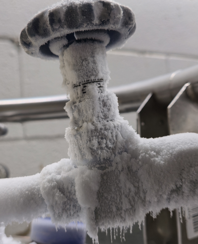 gel de conduits et de tuyauteries à l’azote liquide